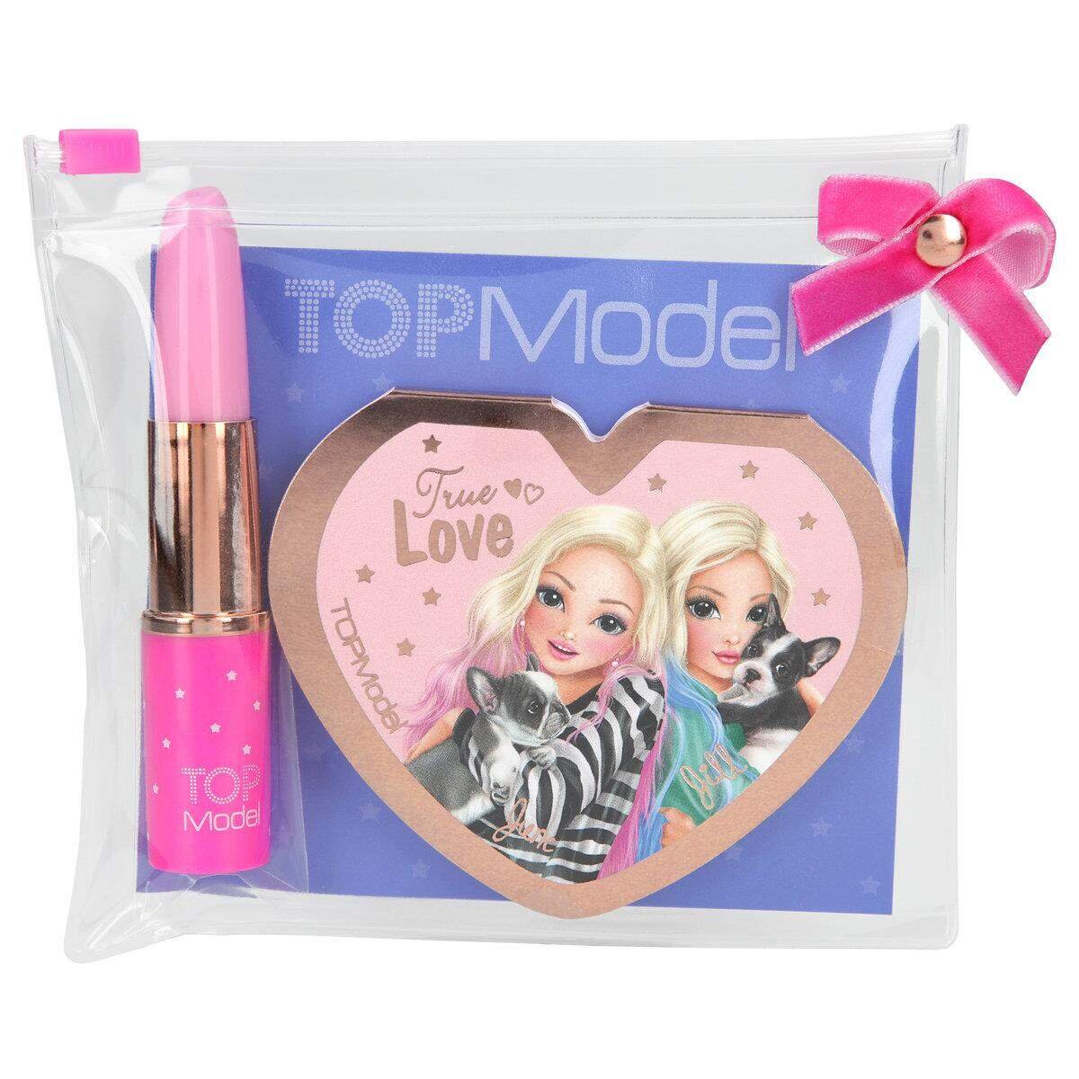 Depesche TOPModel Schreib-Set Lippenstift und Spiegel, sortiert