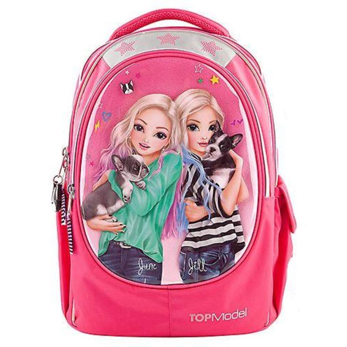 Depesche TOPModel Schulrucksack Friends Hund Pink