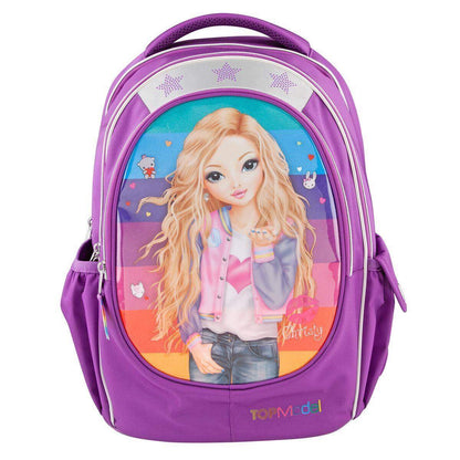 Depesche TOPModel Schulrucksack Friends Regenbogen Christy, lila