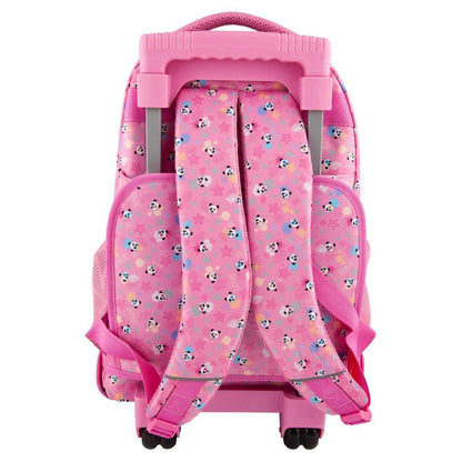 Depesche TOPModel Schulrucksack Trolley Panda pink