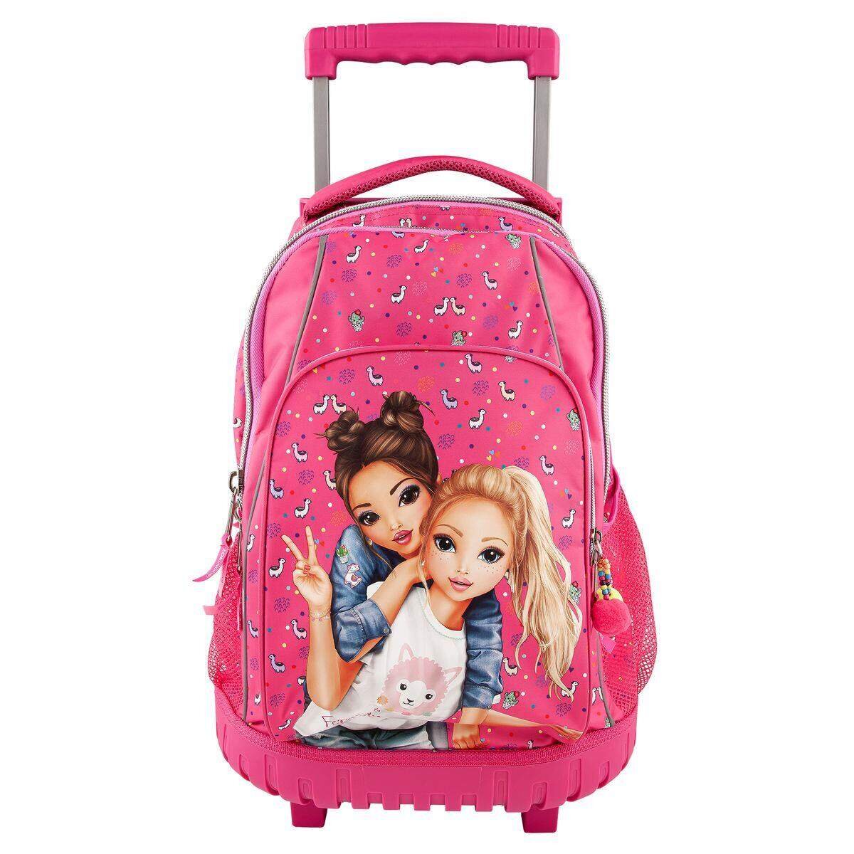 Depesche TOPModel Schulrucksack Trolley Pink ALPAKA