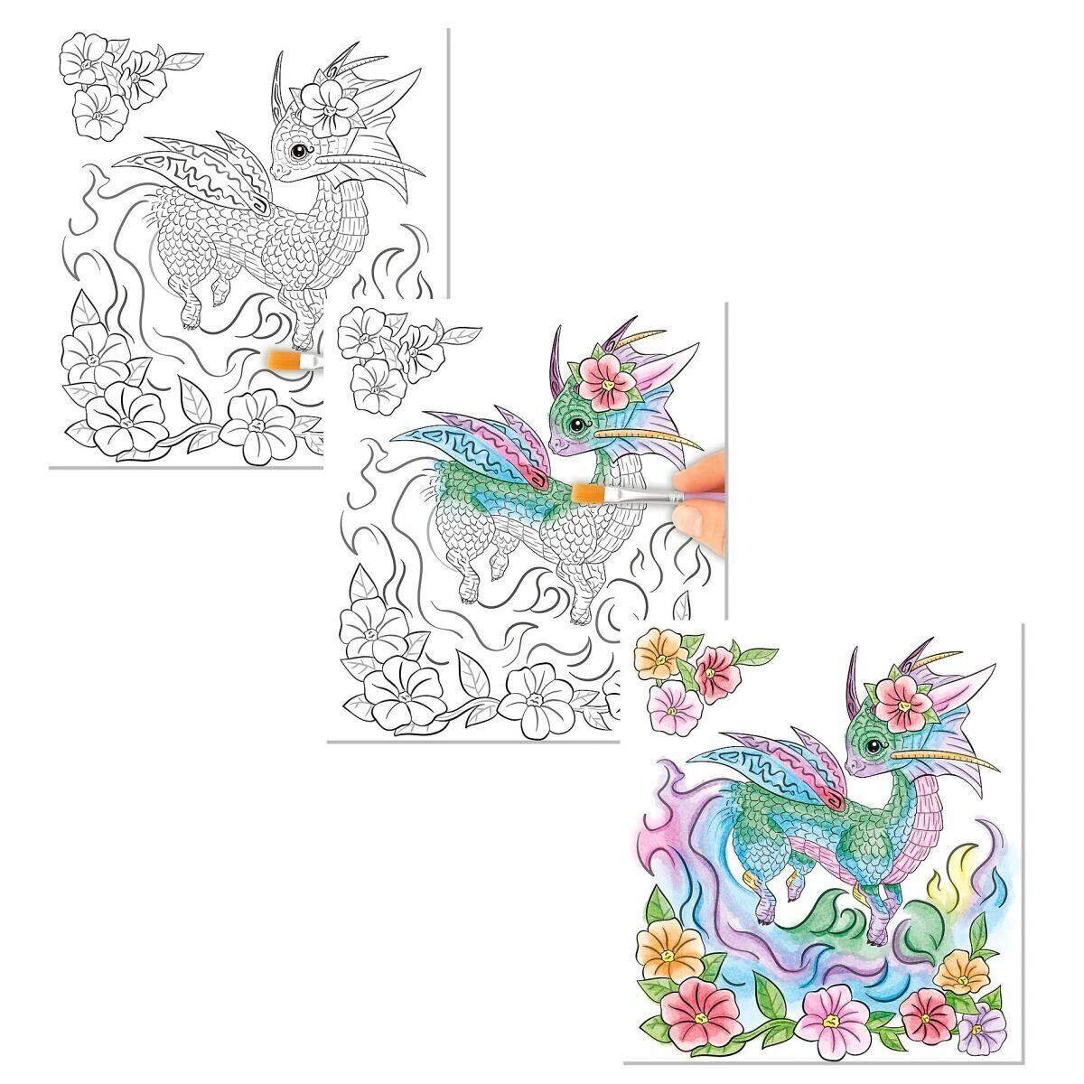 Depesche TOPModel Watercolour Book DRAGON LOVE