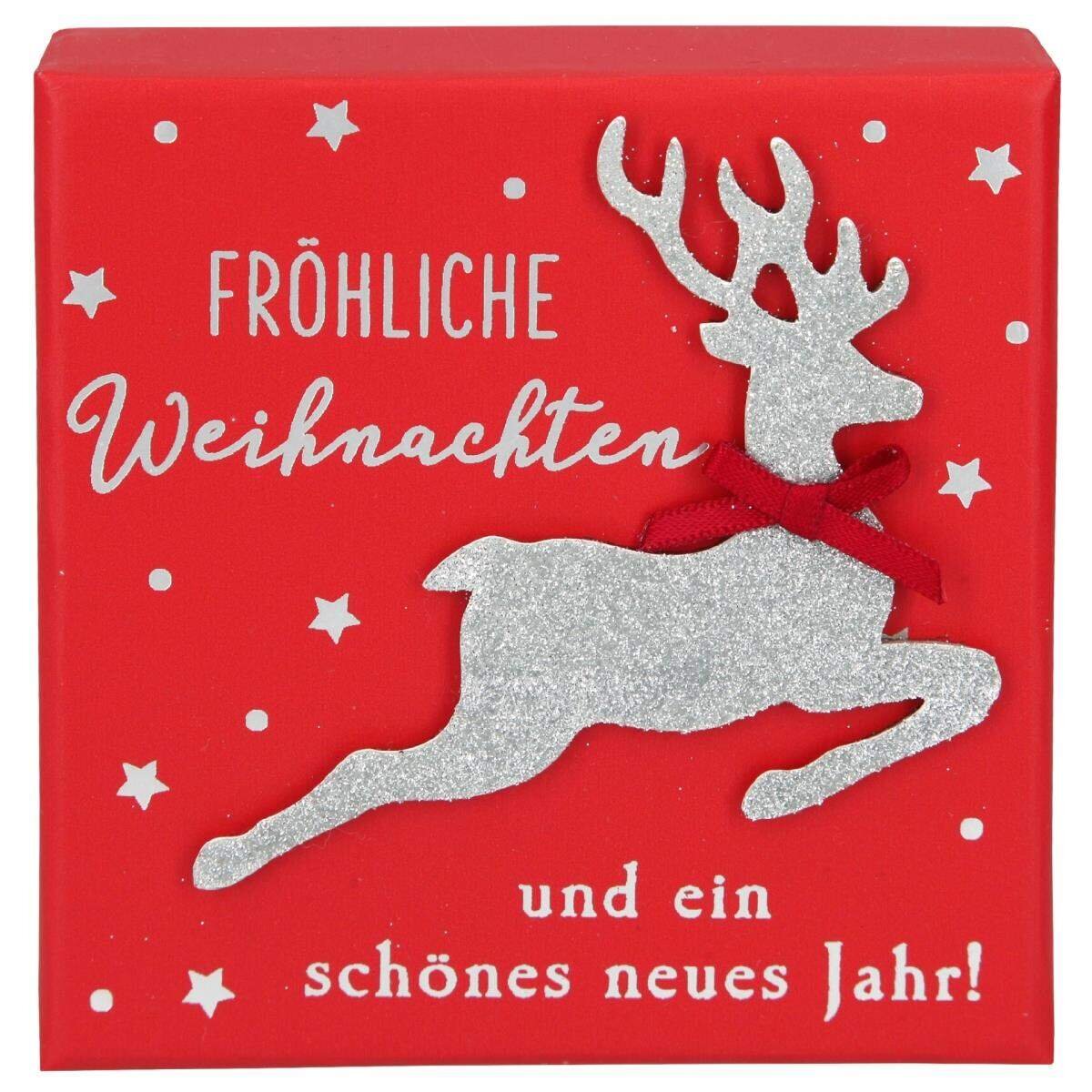 Depesche Weihnachtliche Soundboxen, 1 Stück, sortiert