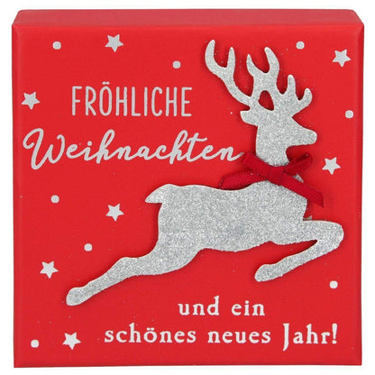 Depesche Weihnachtliche Soundboxen, 1 Stück, sortiert