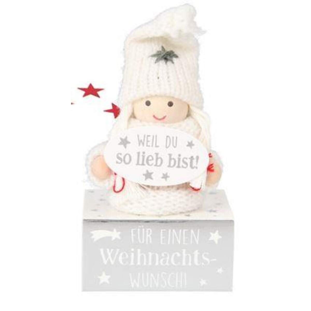 Depesche Weihnachts-Wichtel auf Minibox, 1 Stück, 4-fach sortiert