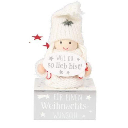 Depesche Weihnachts-Wichtel auf Minibox, 1 Stück, 4-fach sortiert
