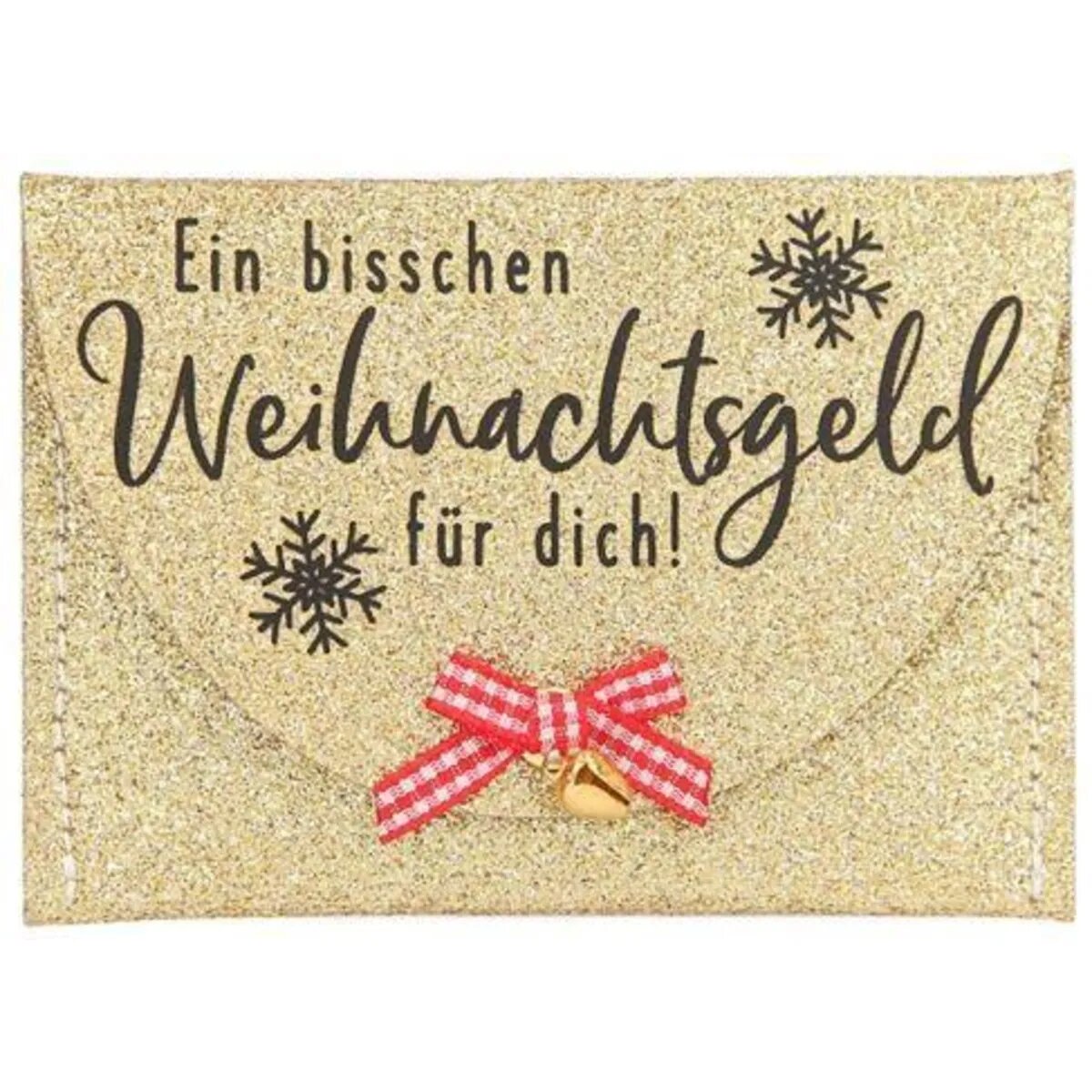 Depesche Weihnachtsgeld Filztäschchen, 1 Stück, 4-fach sortiert