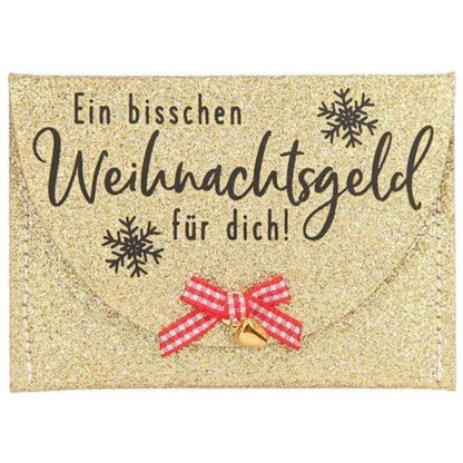 Depesche Weihnachtsgeld Filztäschchen, 1 Stück, 4-fach sortiert