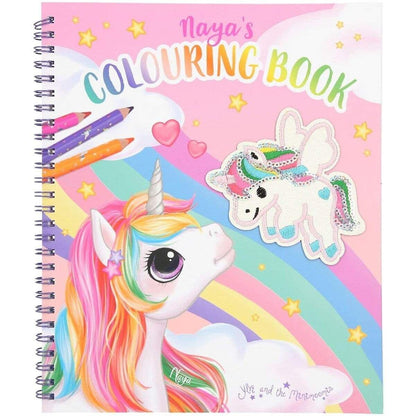 Depesche Ylvi & the Minimoomis Malbuch mit Einhorn Pailletten