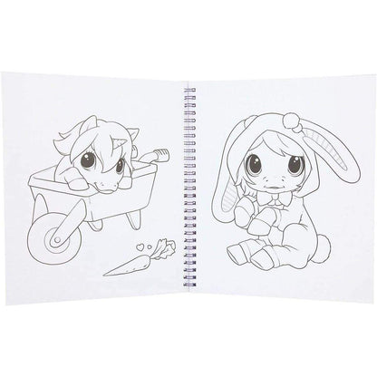 Depesche Ylvi & the Minimoomis Malbuch mit Einhorn Pailletten