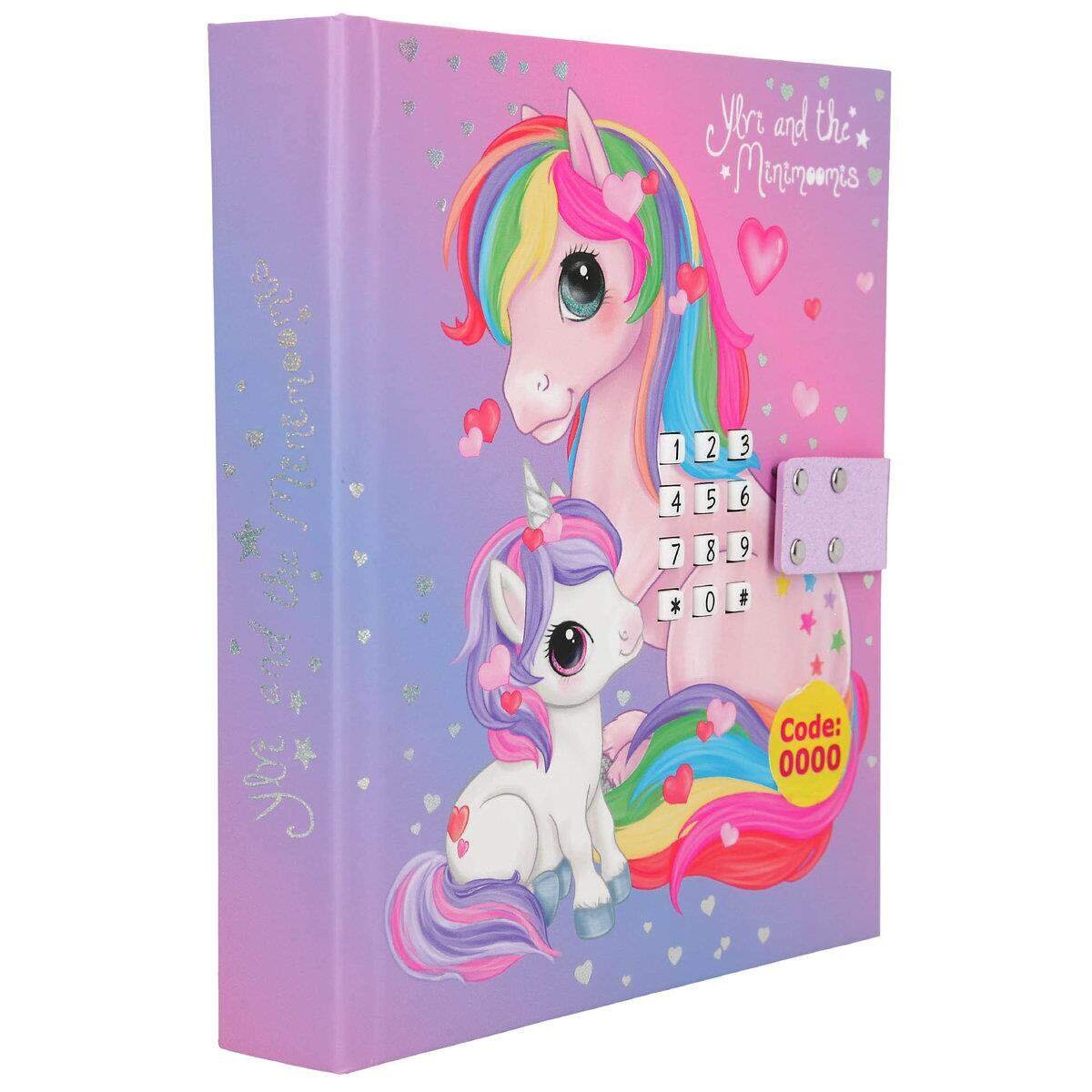 Depesche Ylvi & the Minimoomis Tagebuch mit LED, Code und Sound