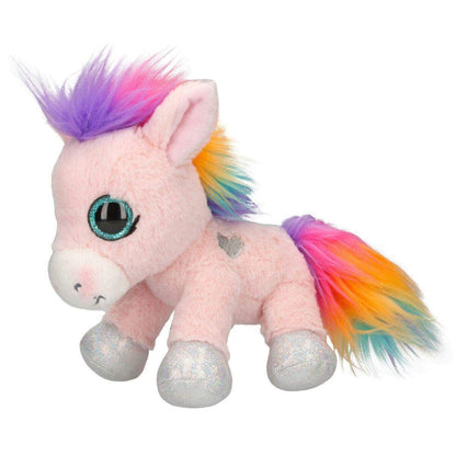 Depesche Ylvi & the Minimoomis Pony Roosy Rainbow Plüsch, 18 cm