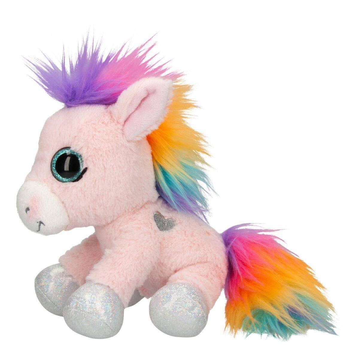 Depesche Ylvi & the Minimoomis Pony Roosy Rainbow Plüsch, 18 cm