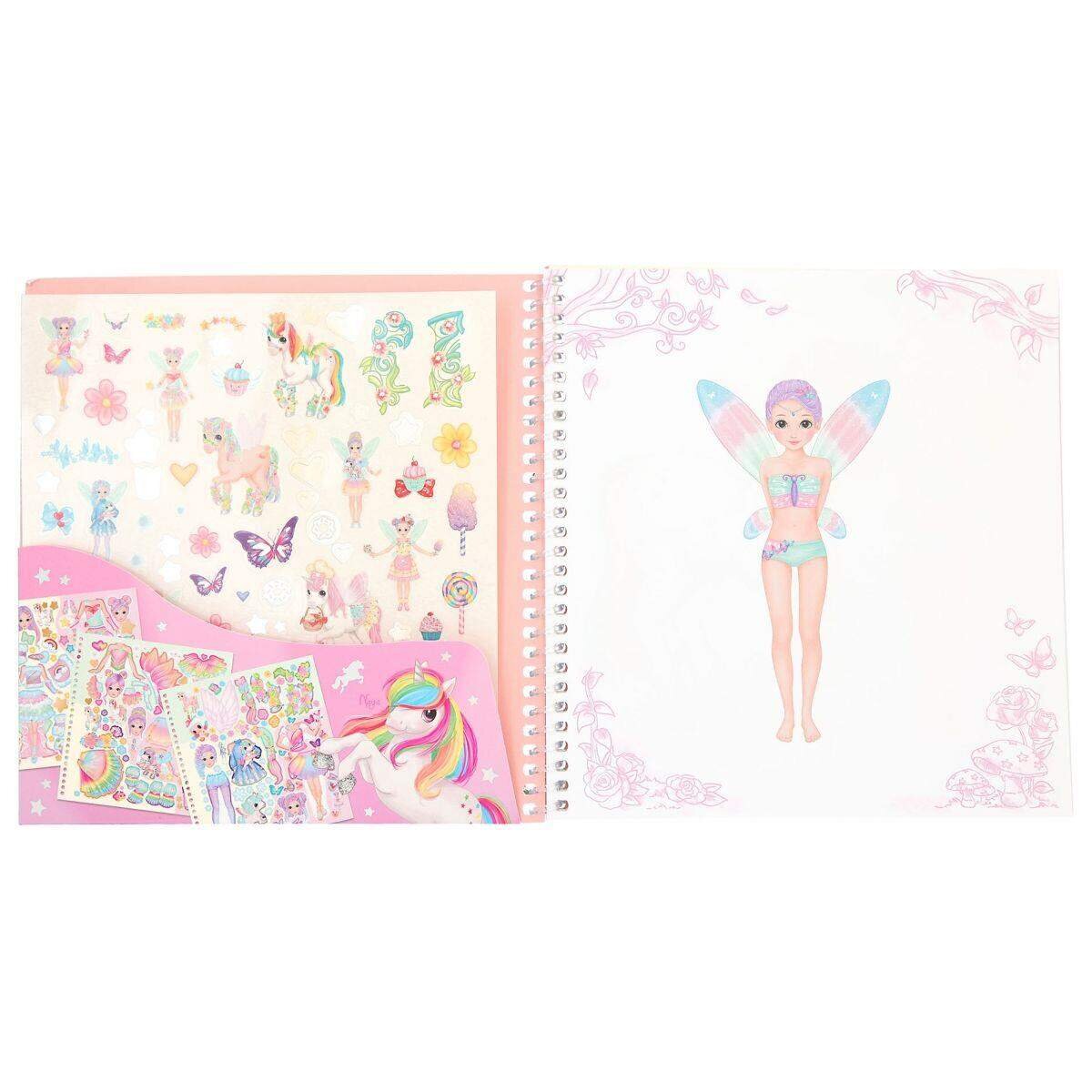 Depesche Ylvi & the Minimoomis Dress Me Up Stickerbuch