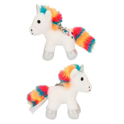 Depesche Ylvi & the Minimoomis Einhorn Plüsch Anhänger, 1 Stück, 4-fach sortiert