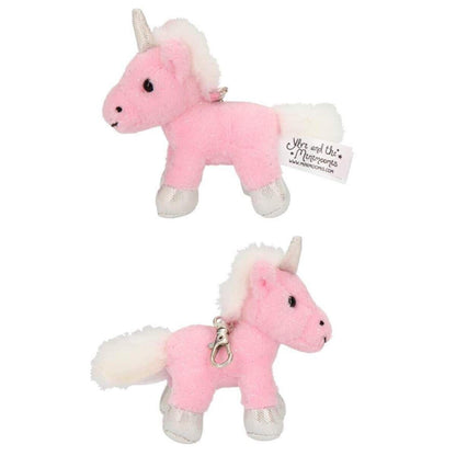 Depesche Ylvi & the Minimoomis Einhorn Plüsch Anhänger, 1 Stück, 4-fach sortiert