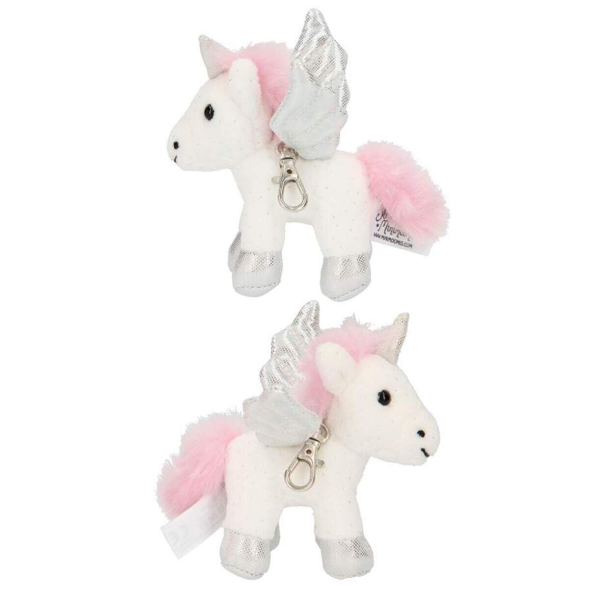Depesche Ylvi & the Minimoomis Einhorn Plüsch Anhänger, 1 Stück, 4-fach sortiert