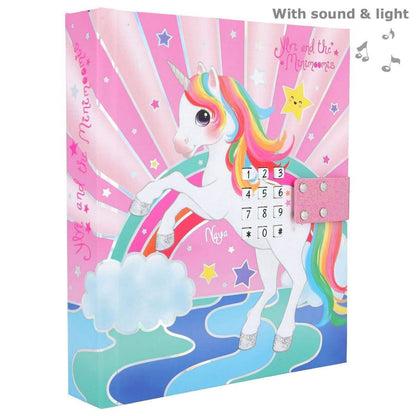 Depesche Ylvi & the Minimoomis Tagebuch mit LED, Code und Sound