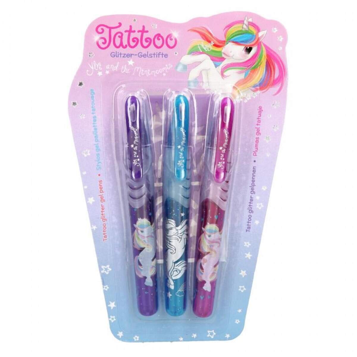 Depesche Ylvi & the Minimoomis Tattoo Glitzer-Gelstifte