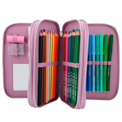 Depesche Ylvi & the Minimoomis 3-Fach Federtasche Glitter Naya