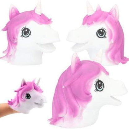 Depesche Ylvi & the Minimoomis Handpuppe Einhorn, 1 Stück, 3-Fach sortiert