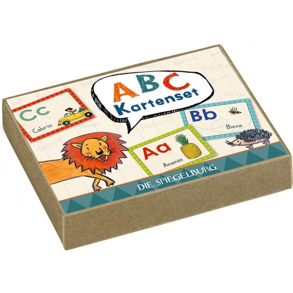 Die Spiegelburg ABC-Kartenset Bunte Geschenke