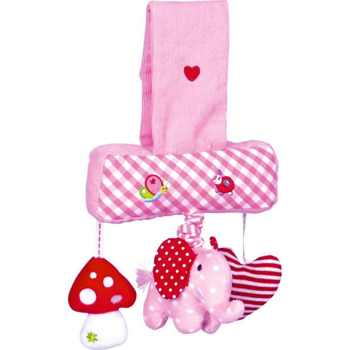 Die Spiegelburg Activity-Mobile Elefant BabyGlück, rosa