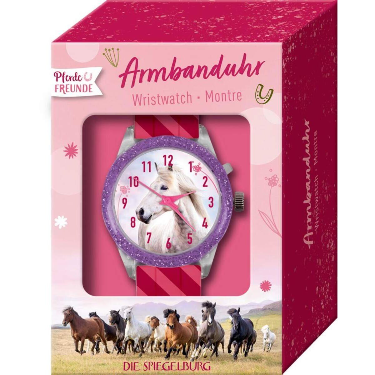 Die Spiegelburg Armbanduhr Pferdefreunde