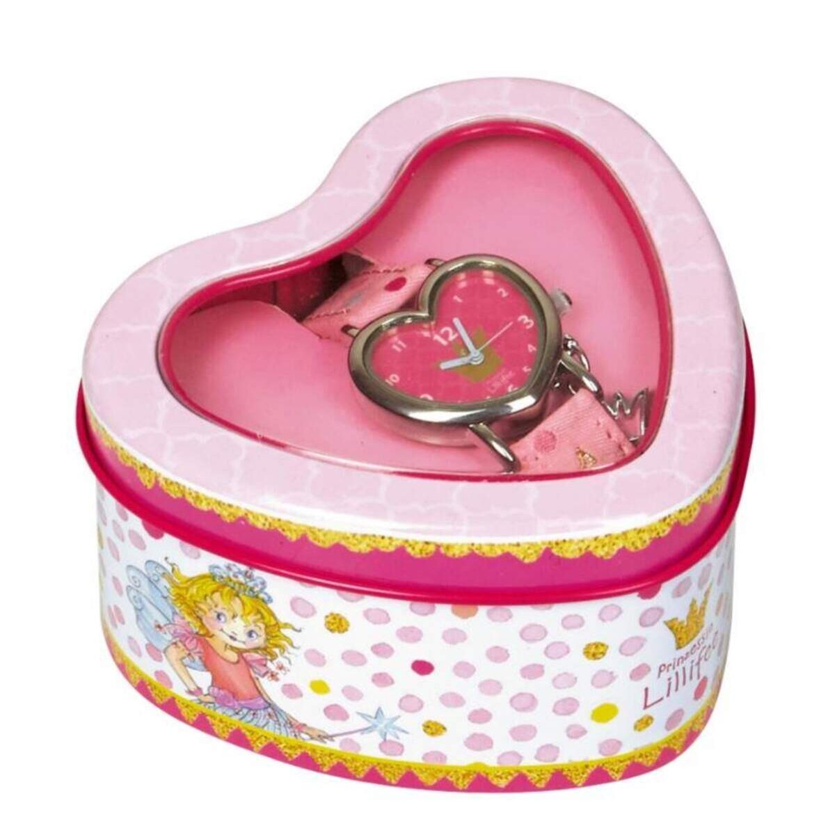 Die Spiegelburg Armbanduhr Prinzessin Lillifee in Herzform