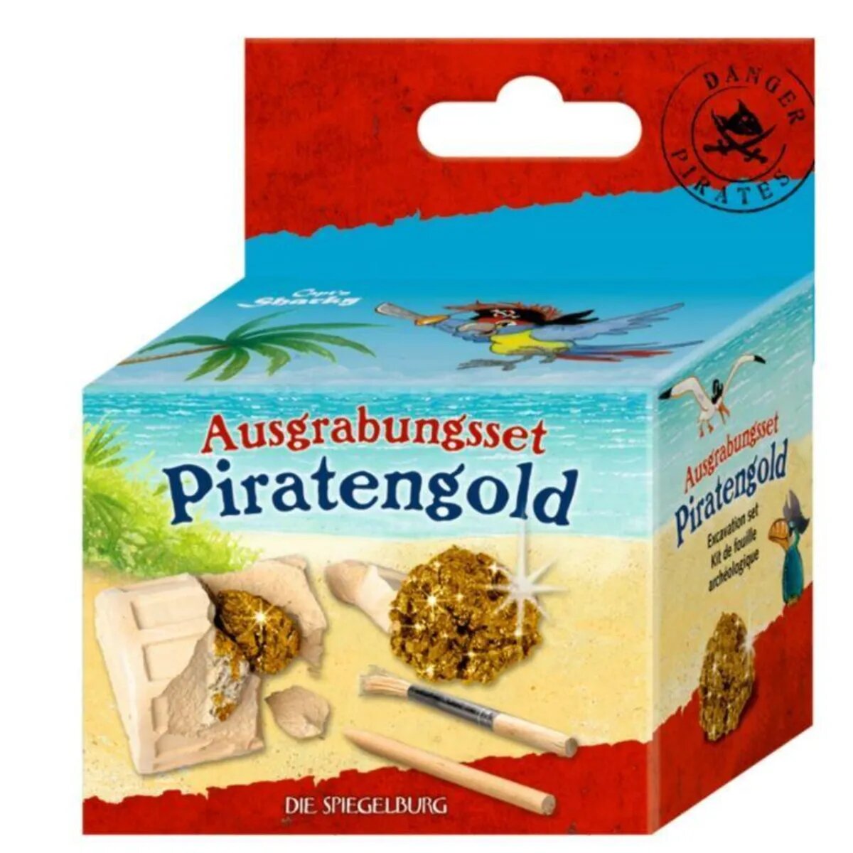 Die Spiegelburg Ausgrabungsset Piratengold Capt'n Sharky