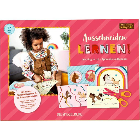 Die Spiegelburg Ausschneiden lernen! Mein kl. Ponyhof