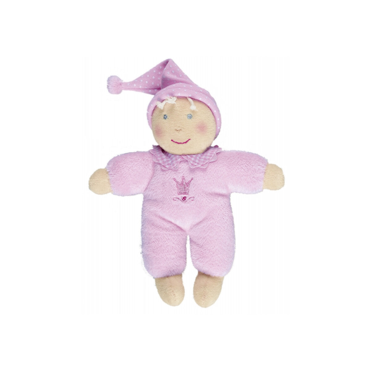 Die Spiegelburg Baby-Glück Kleine Schmusepuppe, rosa