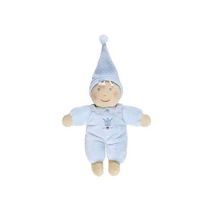 Die Spiegelburg Baby Glück kleine Schmusepuppe, hellblau