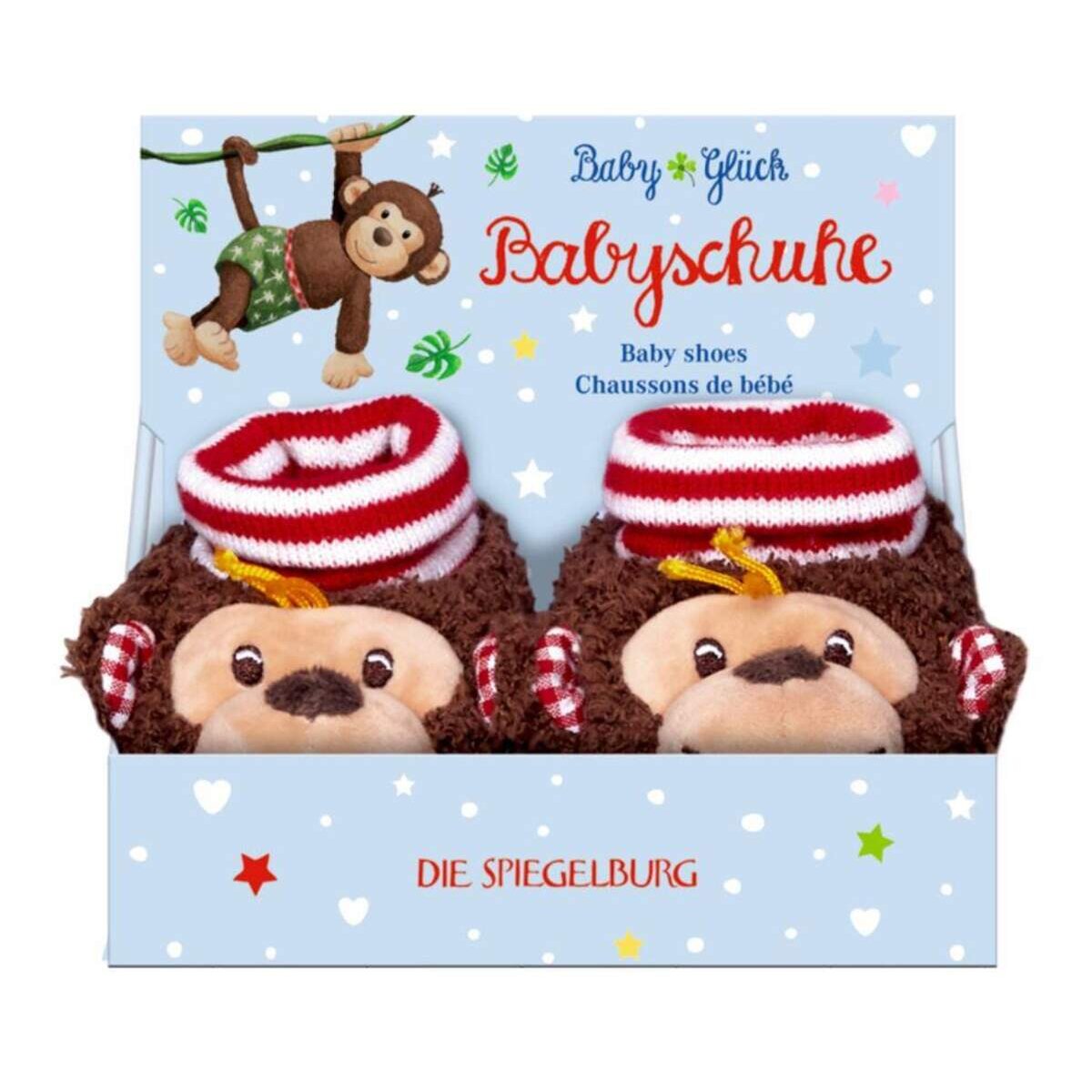 Die Spiegelburg BabyGlück - Babyschuhe Affe