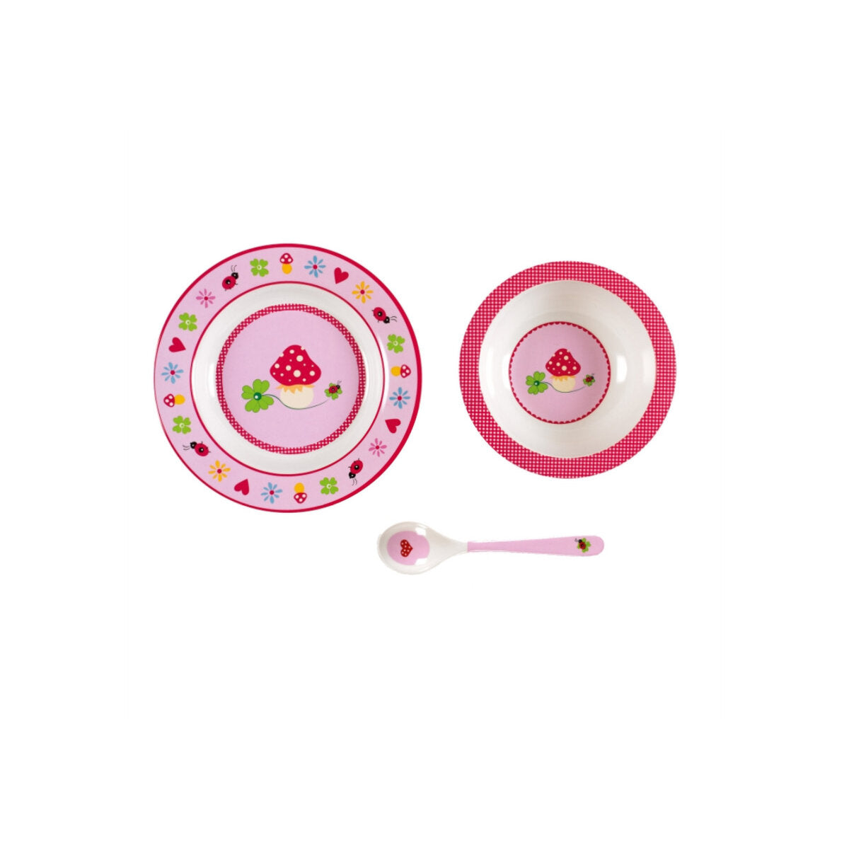 Die Spiegelburg BabyGlück Mein erstes Geschirr, rosa