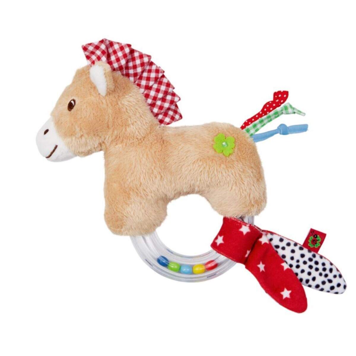 Die Spiegelburg BabyGlück Ringrassel Pferdchen