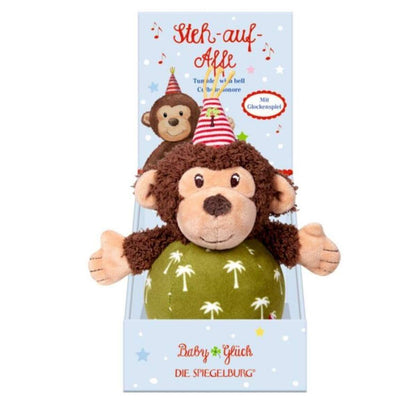 Die Spiegelburg BabyGlück Steh-auf-Affe mit Glockenspiel