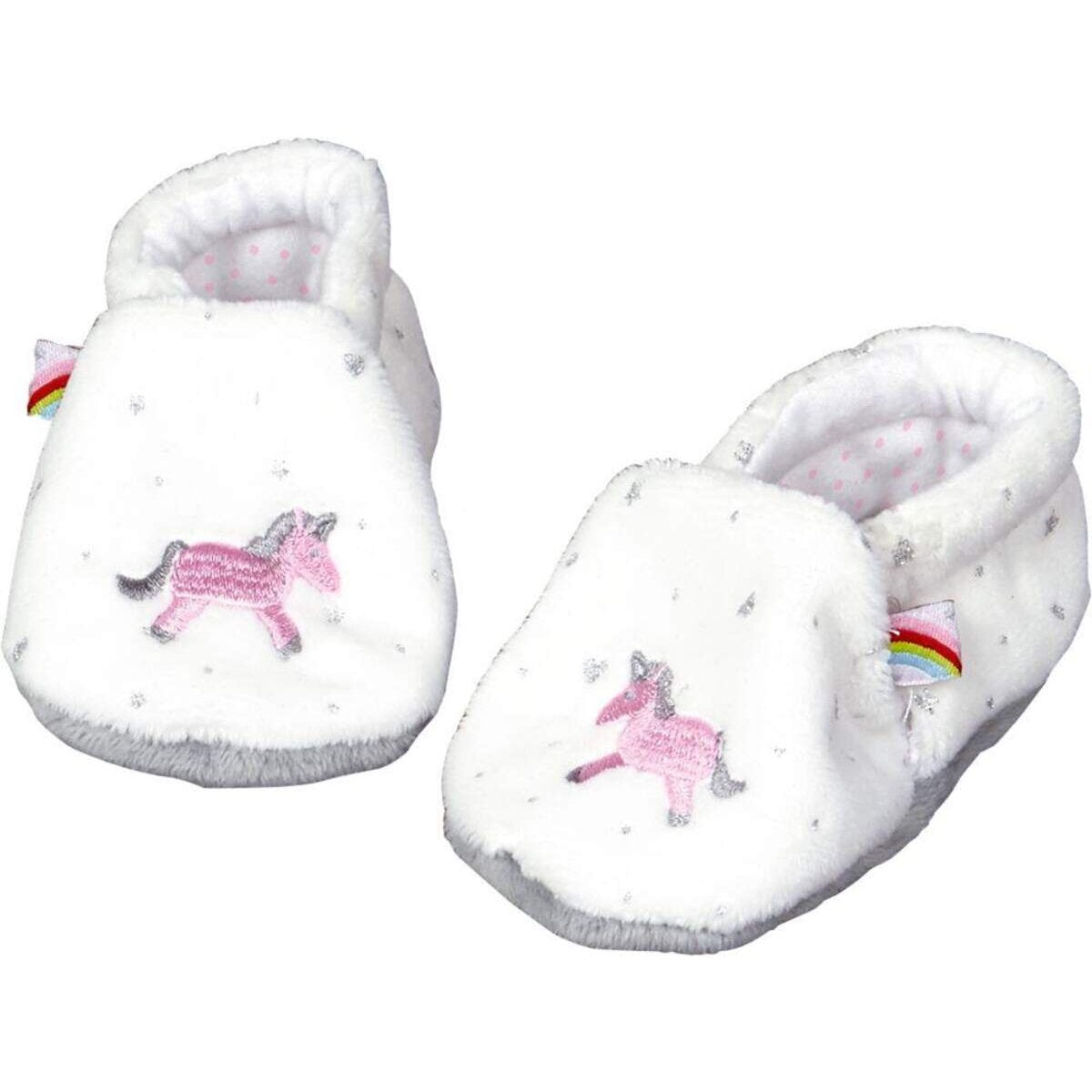 Die Spiegelburg Babyschuhe Einhorn BabyGlück, one size (0-6 Mon.)