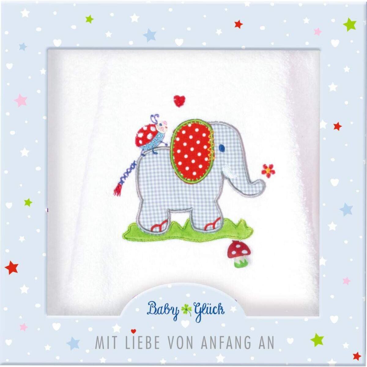 Die Spiegelburg Badeponcho BabyGlück (Elefant), one size