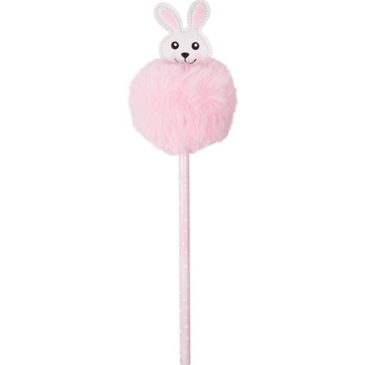 Die Spiegelburg Bleistift mit Pompom-Topper Fröhliche Ostern, 1 Stück, 2-fach sortiert