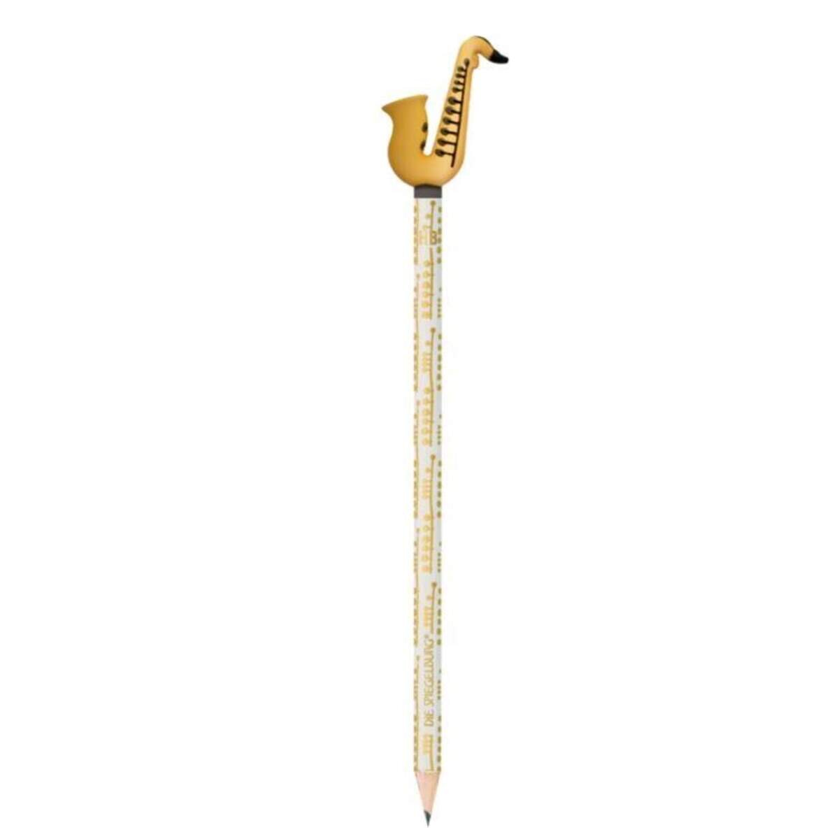 Die Spiegelburg Bleistift mit Topper (All about music), sortiert