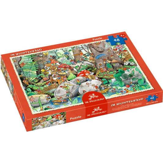 Die Spiegelburg Boxpuzzle Im Wichtelwald, 48 Teile