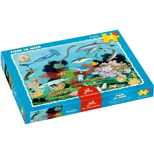 Die Spiegelburg Boxpuzzle Tiere im Meer 72 Teile