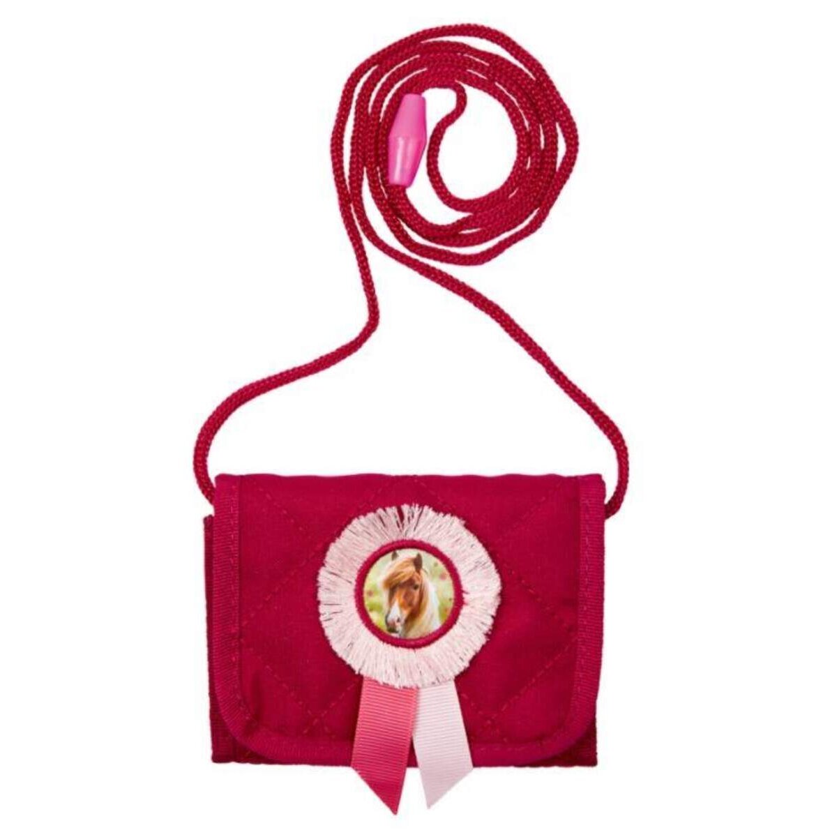 Die Spiegelburg Brustbeutel Pferdefreunde, berry