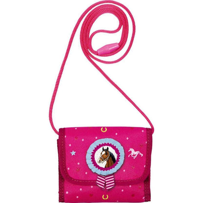 Die Spiegelburg Brustbeutel Pferdefreunde (pink)