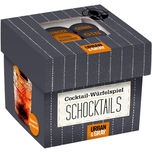Die Spiegelburg Das Cocktail-Würfelspiel SCHOCKTAILS Urban&Gray