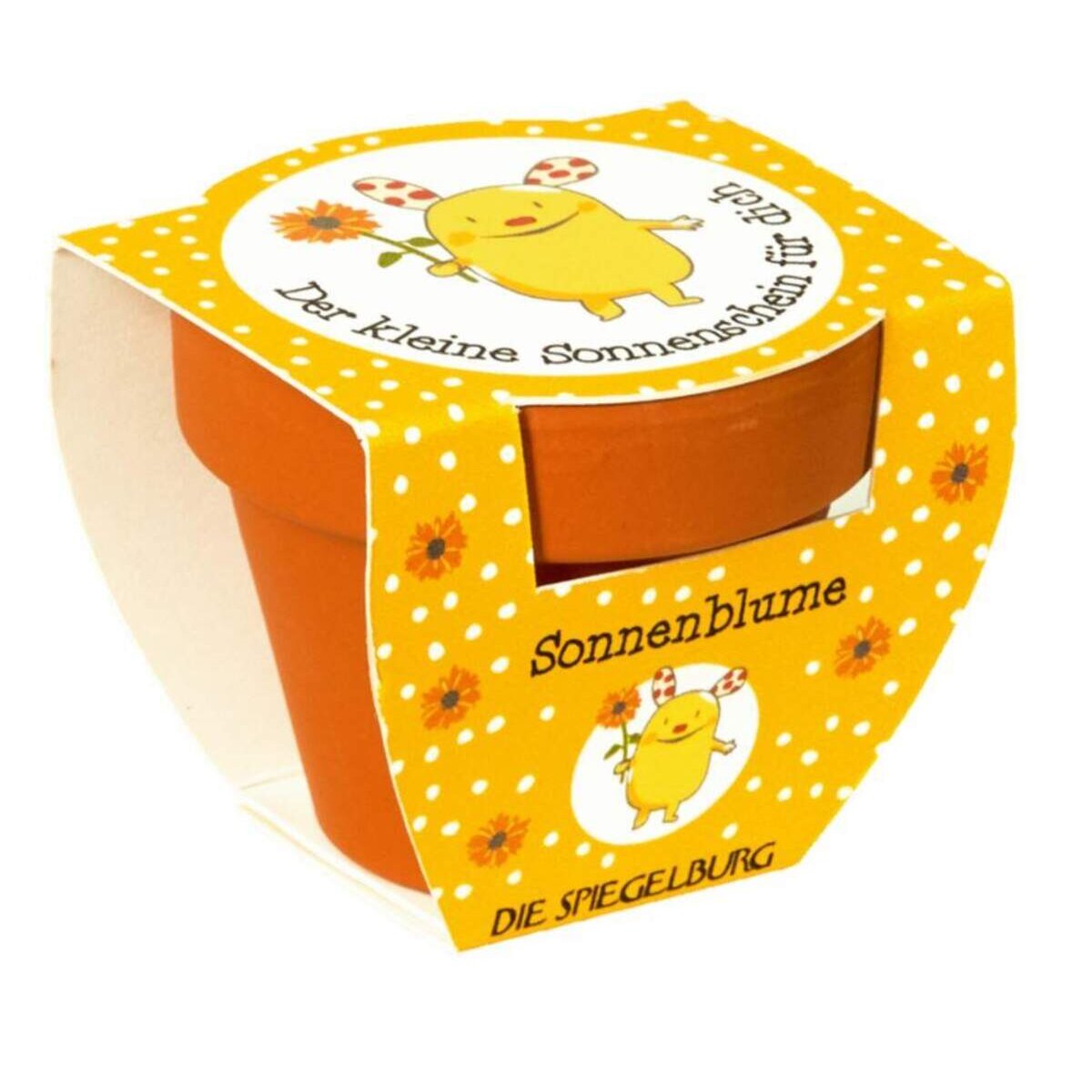 Die Spiegelburg Das kleine Glück - Sonnenblume "Der kleine Sonnenschein für dich"
