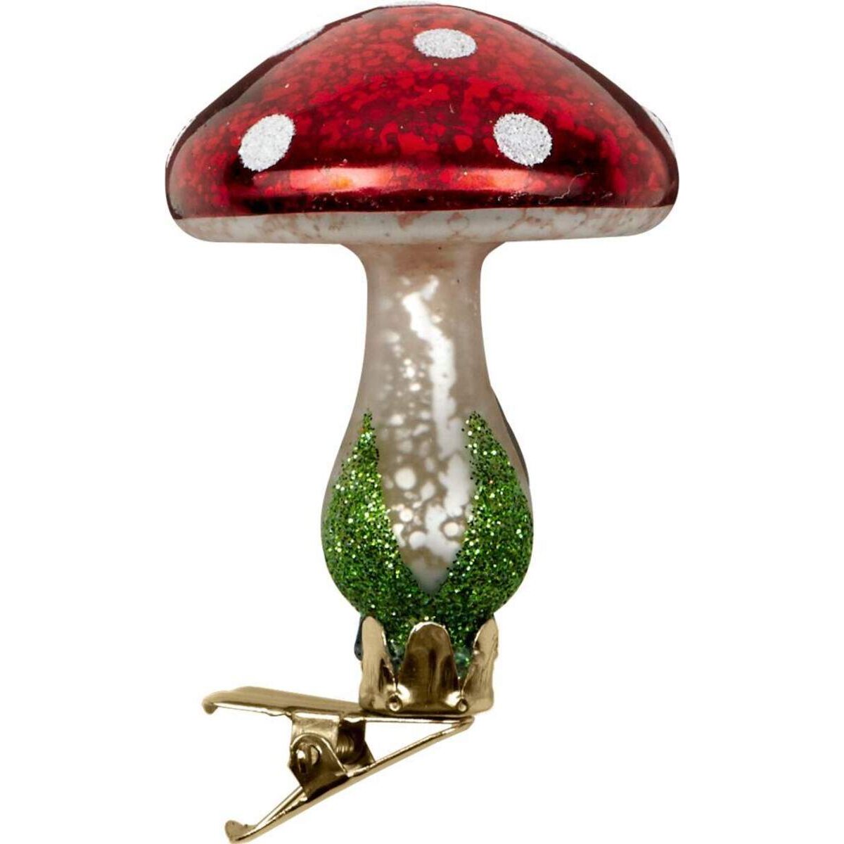Die Spiegelburg Deko-Pilz mit Clip Schöne Weihnachtszeit!