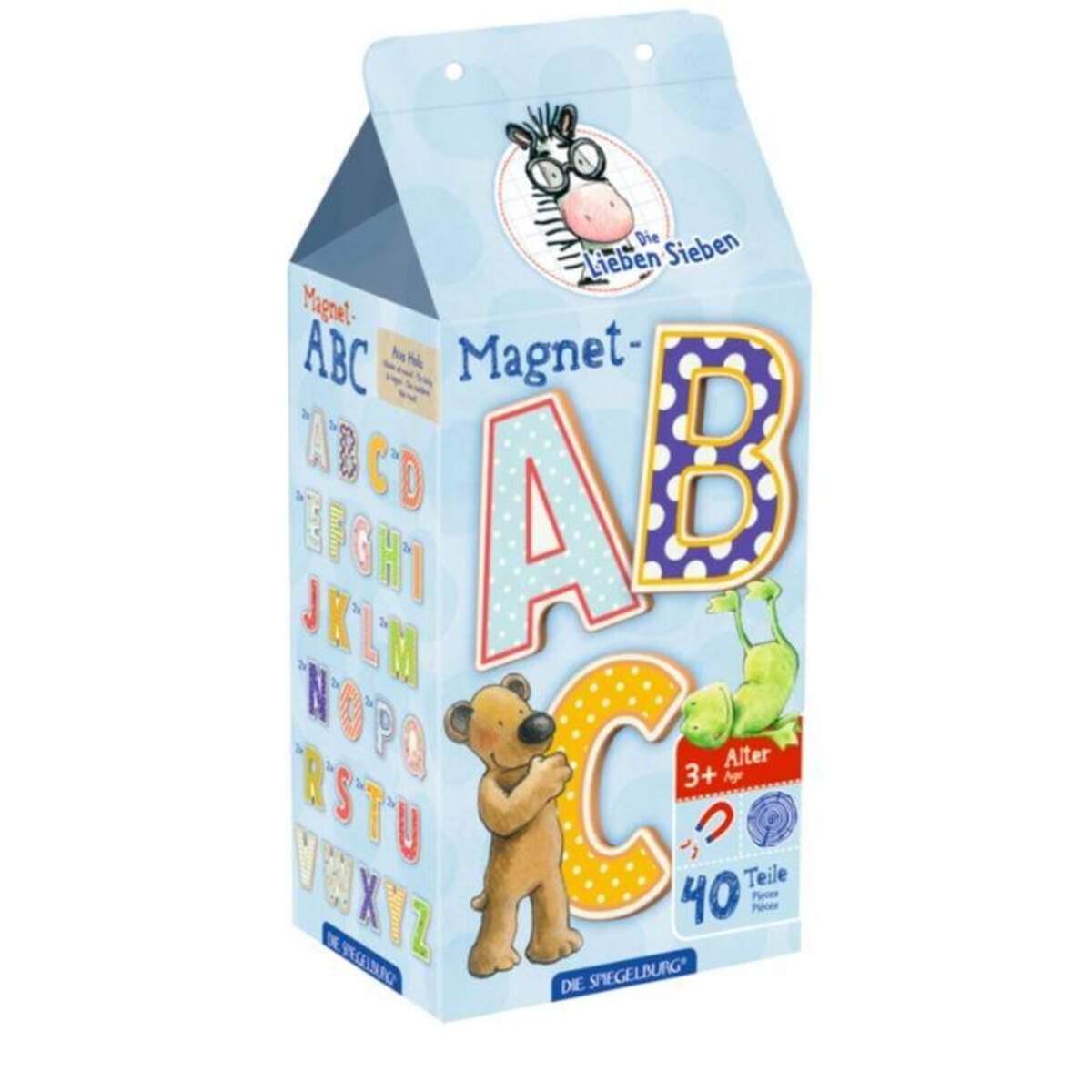 Die Spiegelburg Die Lieben Sieben Magnet-ABC Set