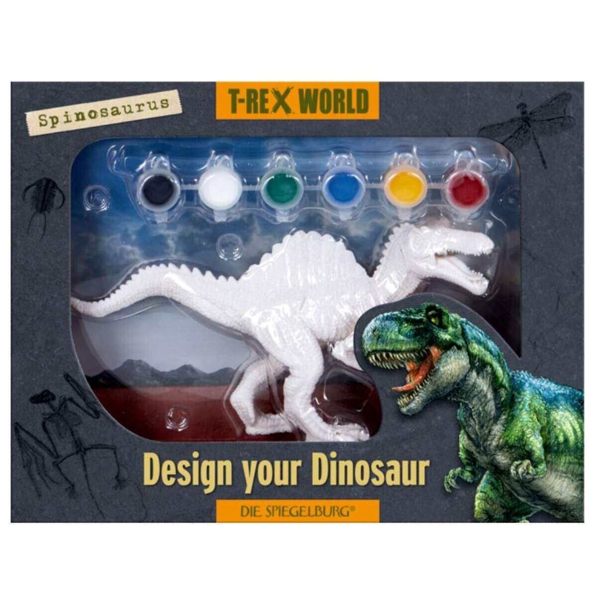 Die Spiegelburg Dinosaurier zum Bemalen Spinosaurus T-Rex World